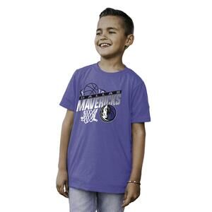 Blue 84 Nba Unisex Kids Nba Youth Tri Blend T Shirt Hoop Team Color